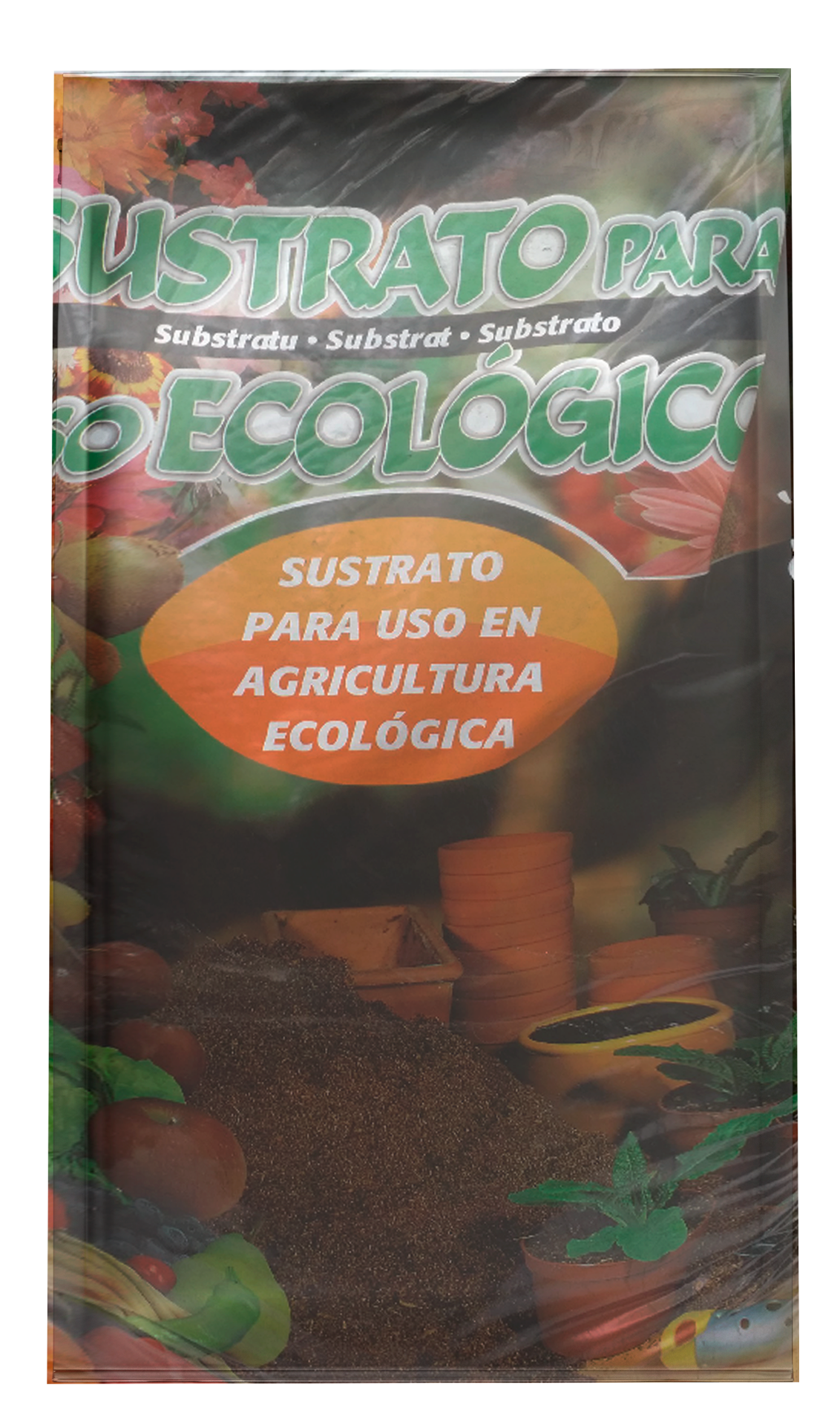 Foto saco sustrato ecológico